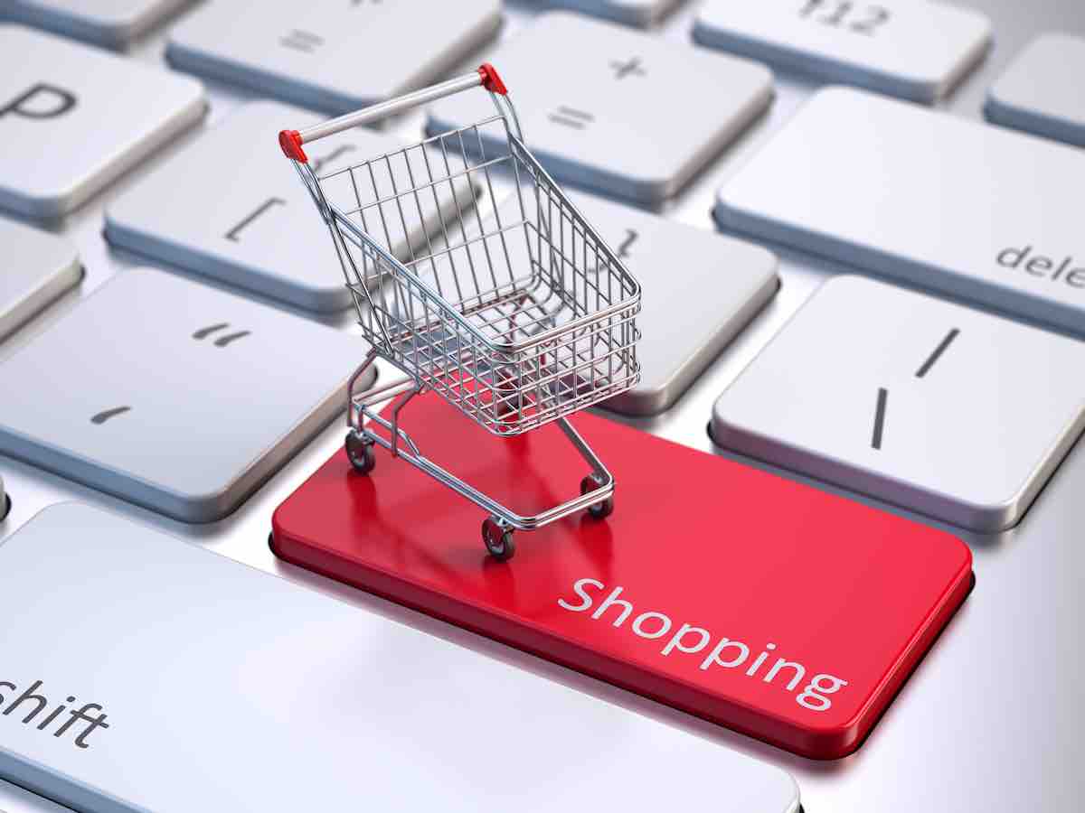 Online shopping kopi